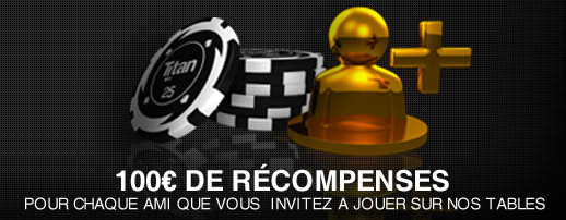 parrainage titan poker
